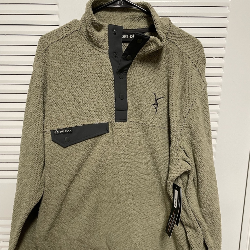 Dave Matthews Band Pullover, Tan, Sz L NWT
